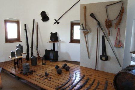 Expozícia zbraní v Novom zámku