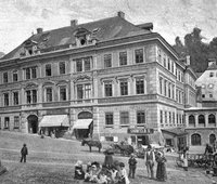 Fritzovský dom, 1896, repro: I. Ladziansky (neg. 40404)/Fritz´s house, 1896, reproduction: I. Ladziansky (neg. 40404)