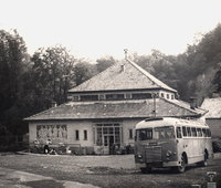 Budova banského kúpeľa, foto: F. Kovács (neg. 3985)/Building of the mining bath, photo: F. Kovács (neg. 3985)