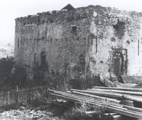 Bašta na Štiavnických Baniach, 1937, foto: F. Mareš (neg. 6065)/Bastion in Štiavnické Bane, 1937, photo: F. Mareš (neg. 6065)