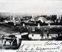 Pohľadnica Solivar Prešov, 1904, repro: K. Patschová (neg. 48602)/Postcard of Prešov saltworks, 1904, reproduction: K. Patschová (neg. 48602)